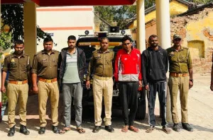 बलिया में युवक की पीट-पीटकर हत्या, तीन आरोपी 24 घंटे में गिरफ्तार