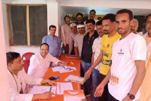 चंद्रशेखर हाफ मैराथन में भाग लेने बलिया पहुंचे विदेशी धावक