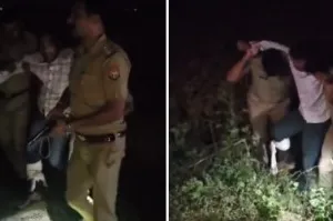 बलिया : तार चोरी गिरोह के 7 आरोपी गिरफ्तार, मुठभेड़ में दो बदमाश घायल