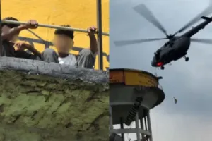पानी की टंकी की सीढ़ी टूटी, एक बच्चे की मौत; दो को हेलीकॉप्टर से बचाया गया