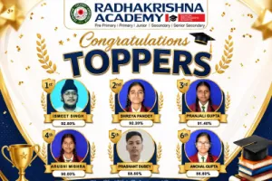 सीबीएसई 12वीं में राधाकृष्ण एकेडमी का शानदार प्रदर्शन, इस्मीत सिंह बने स्कूल टॉपर