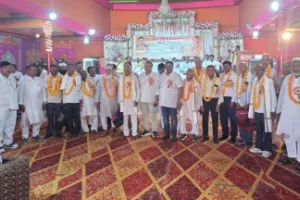 बेल्थरा रोड में सेवानिवृत्त शिक्षकों का सम्मान समारोह, शिक्षा उन्नयन पर हुई चर्चा