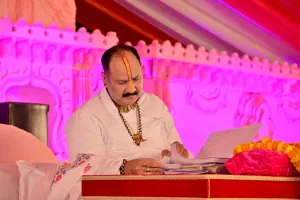 शिवमय हुआ बलिया: बाबा बालखंडी नाथ मंदिर में शिव महापुराण कथा का भव्य शुभारंभ, लाखों श्रद्धालुओं की उमड़ी आस्था