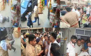 बागपत में सनसनीखेज डबल मर्डर: टेंट कारोबारी और बेटे की गोली मारकर हत्या, मुख्य आरोपी की भी मौत; व्यापारियों का प्रदर्शन