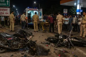 Ballia Road Accident: रेवती में दो बाइकों की आमने-सामने भिड़ंत, दो युवकों की मौत से मचा कोहराम