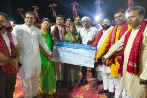 Ballia News : एनएससीटी ने कन्यादान योजना के तहत दो बेटियों के विवाह के लिए दिए 2.35-2.35 लाख रुपये