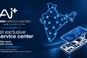 AI+ स्मार्टफोन का सर्विस नेटवर्क 1,000+ टचपॉइंट्स तक होगा विस्तारित, दिल्ली में खुलेगा पहला एक्सक्लूसिव सर्विस सेंटर
