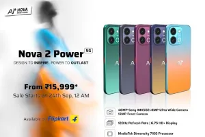 AI+ ने लॉन्च किया Nova 2 Power 5G, 7000mAh बैटरी और 120Hz डिस्प्ले से लैस