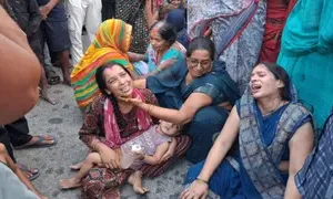 बलिया में पट्टीदारों की पिटाई से युवक की मौत, आक्रोशित लोगों ने लगाया जाम