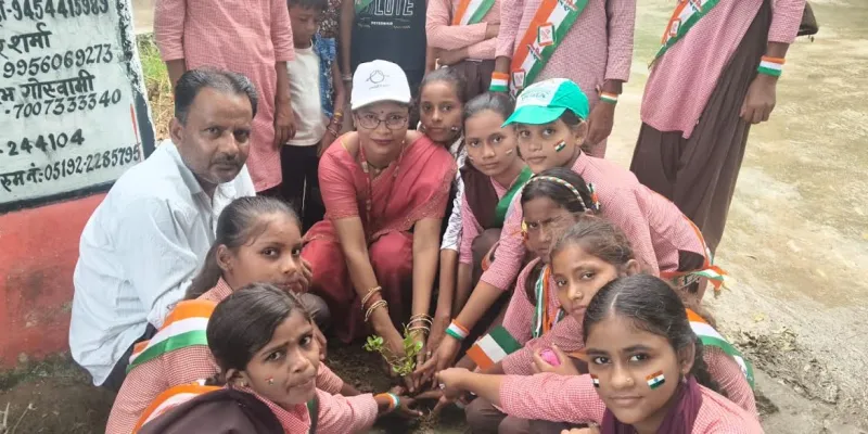 यूपी में एजुकेट गर्ल्स के स्वतंत्रता दिवस वृक्षारोपण अभियान से जुड़े 18 हजार से ज्यादा लोग